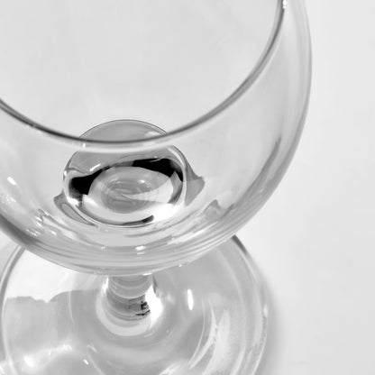 Wine glass, clear glass, 25 cl (8 oz)