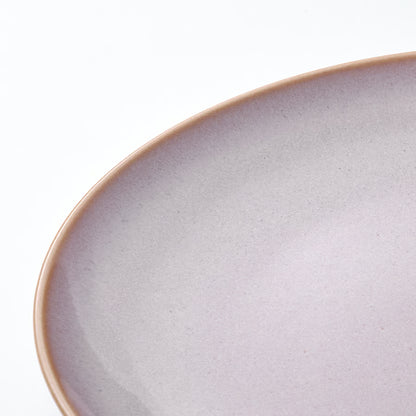 18-piece dinnerware set, light pink
